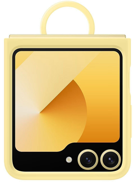 Чохол для смартф. SAMSUNG для Samsung Flip 6 Silicone Case Yellow (EF-PF741TYEGUA) EF-PF741TYEGUA фото