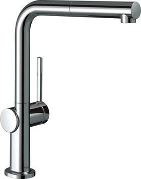 Змішувач для кухні Hansgrohe Talis M54, довж.виливу - 215мм, витяжний, 1важіль, KM270, хром (355276)
