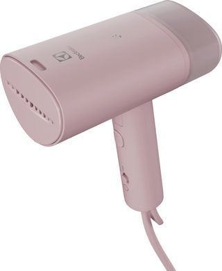 Electrolux Відпарювач компактний, 1200Вт, 100мл, постійна пара - 22гр, складана ручка, пластик. підошва, рожевий (382768) E5HS1-4WP фото