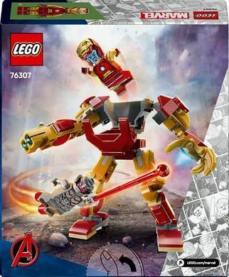 Конструктор LEGO Super Heroes Робот Залізної людини проти Альтрона 101 деталь (76307)