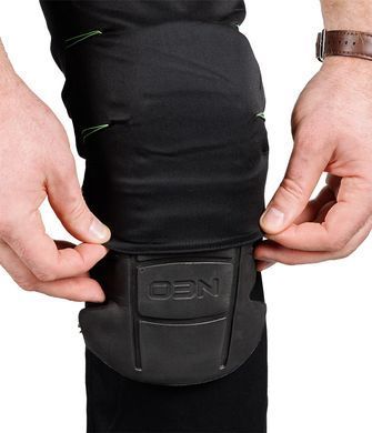 Робочі штани NEO TOOLS 81-351-1 Mix&Match, чорні, міцні з карманами та наколінниками XXL