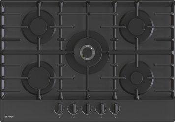 Gorenje Варильна поверхня газова на склі GTW7C51B (359452) GTW7C51B фото
