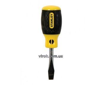 Отвертка плоская STANLEY "Cushion Grip": шлиц SL6,5 x 45 мм DW