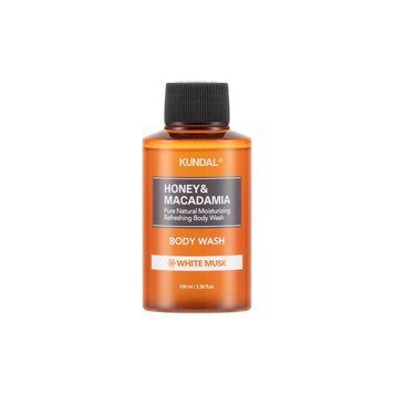 Гель для душу "Білий мускус" Kundal Honey & Macadamia Body Wash White Musk 100ml