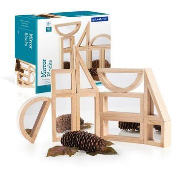 Кубики Guidecraft Block Play Дзеркало, 14 см, 10 шт. (G3017) dt_2244 фото