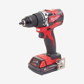 Дриль-шурупокрут з ударом акумуляторний MILWAUKEE, M18 CBLPD-202C 4933464320 фото
