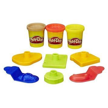 Набор пластилина Play-Doh Ведерко Пикник 3 баночки и формочки (23414-23412) dt_19448 фото