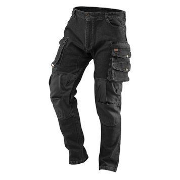 Робочі штани DENIM, чорні, розмір S