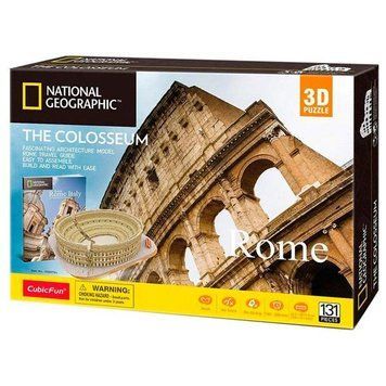 3D пазл CubicFun National Geographic Колизей (DS0976h) dt_22960 фото