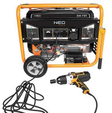 Генератор Бензиновый Neo Tools 04-731 6-6.5 кВт 04-731 фото