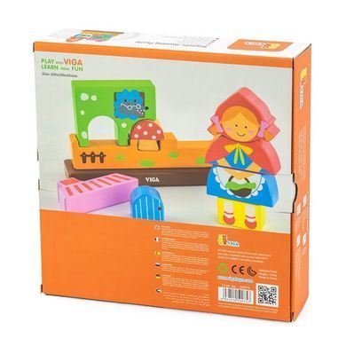 Магнітний пазл Viga Toys Червона Шапочка (50075) dt_503 фото