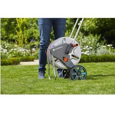 Візок для шланга GARDENA AquaRoll M Metal 18540-20.000.00 фото