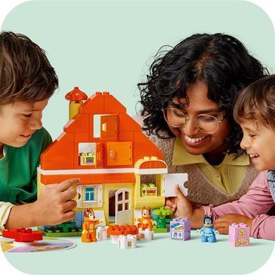 Конструктор LEGO DUPLO Bluey Семейный дом Блуи с игрой на запоминание 83 детали (10459)