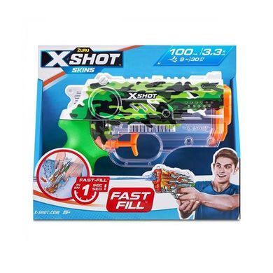 Водний бластер X-Shot Fast Fill Skins Nano Jungle Camo (11853B) dt_29530 фото