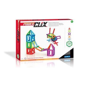Магнитный конструктор Guidecraft PowerClix Frames, 26 деталей (G9199) dt_1277 фото