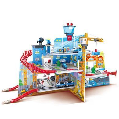 Игрушечная железная дорога Hape Город (E3768) dt_85137 фото