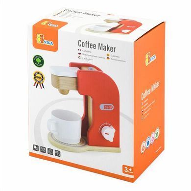 Іграшкова кавоварка Viga Toys з дерева (50234FSC) dt_13100 фото