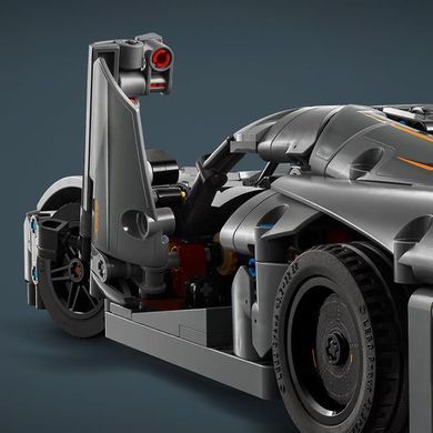Конструктор LEGO Technic Koenigsegg Jesko Absolut серый гиперкар 801 деталь (42173)