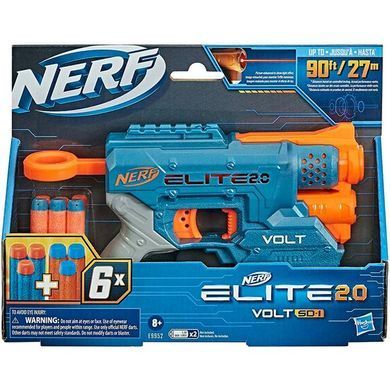 Бластер Nerf Elite 2.0 Volt SD 1 з лазерним прицілом та 6 патронами (E9952) dt_12580 фото