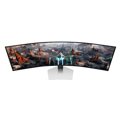 Монитор игры изогнутый OLED 49 ", 5120*1440 240 Гц, 32: 9 Samsung LS49CG930SIXCI 3704113 фото
