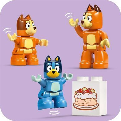 Конструктор LEGO DUPLO Bluey Семейный дом Блуи с игрой на запоминание 83 детали (10459)
