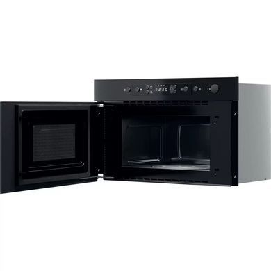 Whirlpool Микроволновая печь встраиваемая, 22л, электронное упр., 750Вт, гриль, дисплей, черный MBNA920B фото