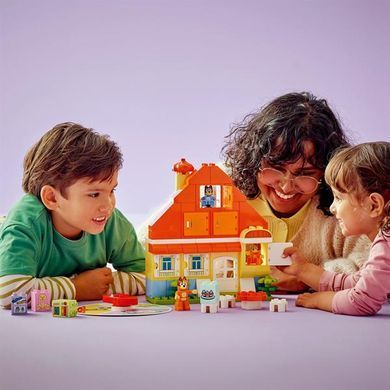 Конструктор LEGO DUPLO Bluey Семейный дом Блуи с игрой на запоминание 83 детали (10459)