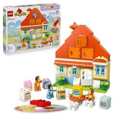 Конструктор LEGO DUPLO Bluey Семейный дом Блуи с игрой на запоминание 83 детали (10459)