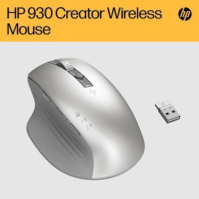 HP Миша Creator 930, WL, сріблястий (365901) 1D0K9AA фото