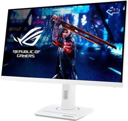 ASUS Монітор 27" ROG Strix XG27ACS-W HDMI, DP, USB-C, Audio, IPS, 2560x1440, 180Hz, 1ms, sRGB 133%, AdaptiveSync, Pivot, HDR400, білий (376711) 90LM09Q1-B01170 фото