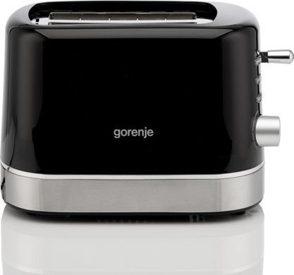 Gorenje Тостер 850Вт, підігрів, розморожування, пластик, чорний (382562) T800DB фото