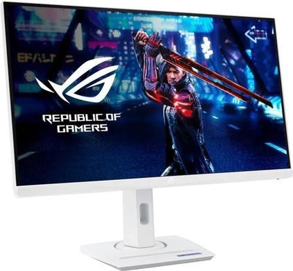ASUS Монітор 27" ROG Strix XG27ACS-W HDMI, DP, USB-C, Audio, IPS, 2560x1440, 180Hz, 1ms, sRGB 133%, AdaptiveSync, Pivot, HDR400, білий (376711) 90LM09Q1-B01170 фото