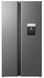 TCL Холодильник SBS, 177х92х63см, 2 дв., Х- 322л, М- 181л, A++, NF, диспенсер, нерж (384757) RP503SXE1UA