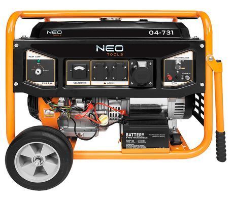 Генератор Бензиновый Neo Tools 04-731 6-6.5 кВт 04-731 фото