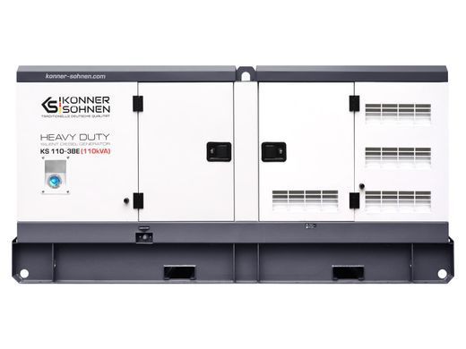 Дизельная трехфазная электростанция KS 110-3BE KS 110-3BE фото