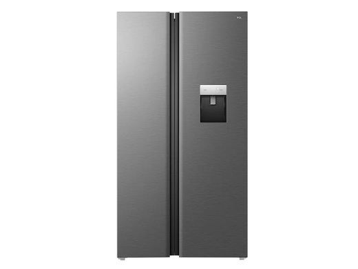 TCL Холодильник SBS, 177х92х63см, 2 дв., Х- 322л, М- 181л, A++, NF, диспенсер, нерж (384757) RP503SXE1UA фото