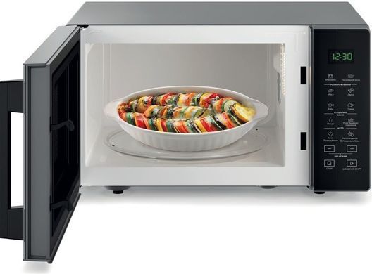 Whirlpool Мікрохвильова піч, 25л, електронне упр., 900Вт, дисплей, чорний (340488) MWP251SB фото