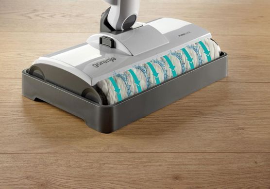 Gorenje Пароочисник для підлоги, 1400Вт, 350мл, білий (374768) SFC144W фото