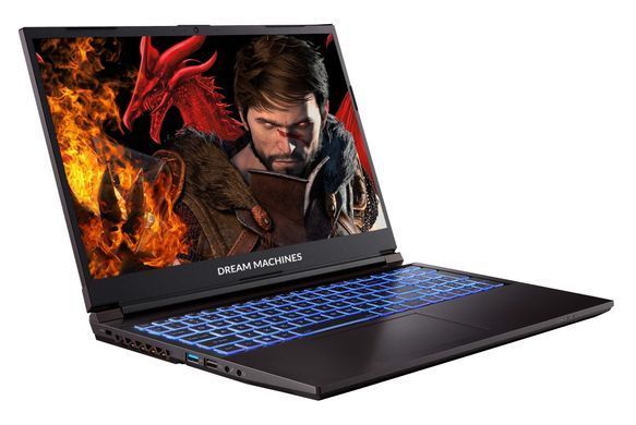 Dream Machines Ноутбук RG2050-15 15.6FHD IPS, Intel i7-13620H, 16GB, F1TB, NVD2050-4, DOS, чорний (372373) RG2050-15UA25 фото