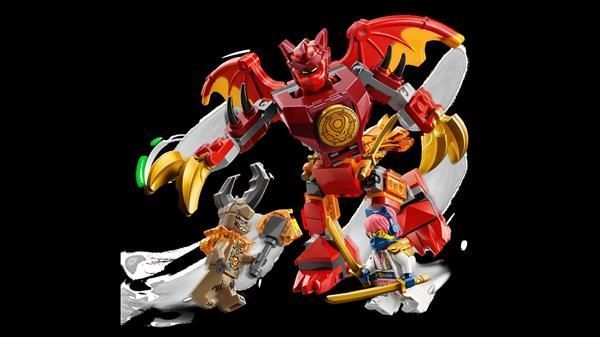 Конструктор LEGO Ninjago Бойовий набір робота Дракона Кая 85 Деталей (71851) dt_186586 фото