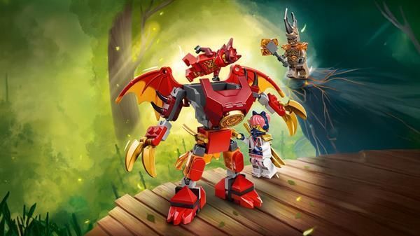 Конструктор LEGO Ninjago Бойовий набір робота Дракона Кая 85 Деталей (71851) dt_186586 фото