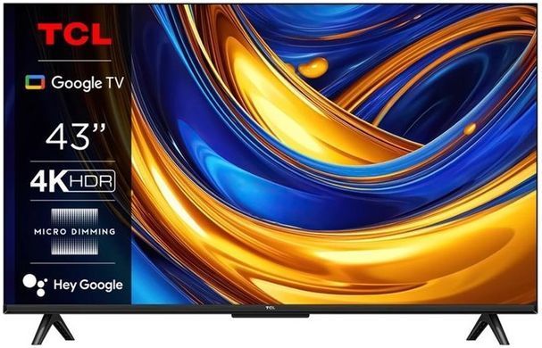 TCL Телевизор 43" LED 4K 60Hz Smart Google TV Titan 43P69B фото