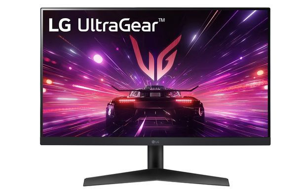 Монітор LG 23.8" 24GS60F-B HDMI, DP, Audio, IPS, 180Hz, 1ms, sRGB 99%, G-SYNC, FreeSync, HDR10 (386894) 24GS60F-B фото