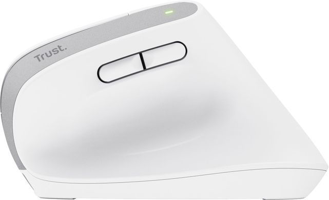 Миша Trust Bayo+ Multidevice Ergonomic, BT/WL/USB-A, біла (393947) 25399_TRUST фото