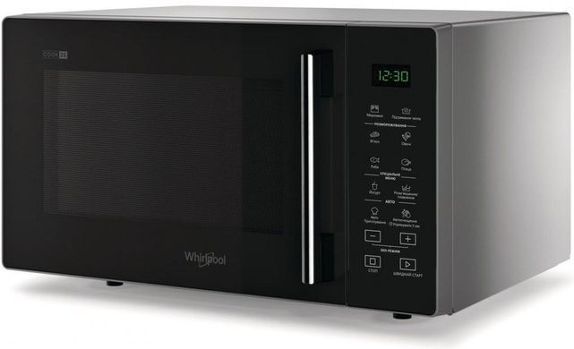 Whirlpool Мікрохвильова піч, 25л, електронне упр., 900Вт, дисплей, чорний (340488) MWP251SB фото