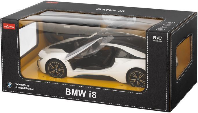 Машинка Rastar BMW i8 (71060) на радіокеруванні. 1:14. Білий