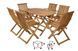 Набор садовой мебели HECHT BASIC SET 6 HECHTBASICSET6