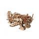Дерев'яний механічний 3D конструктор Ugears Літак Скажений Шершень (70183) dt_93648