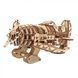 Дерев'яний механічний 3D конструктор Ugears Літак Скажений Шершень (70183) dt_93648