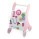 Ходунки-каталка Viga Toys с бизибордом розовый (50178) dt_721